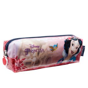 Estojo Escolar Feminino Branca de Neve Vermelho