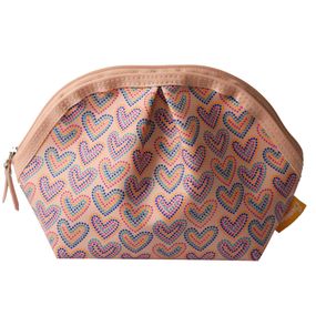 Necessaire Viagem Hearts 20M - Pequena Nude