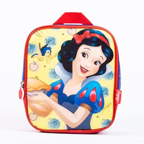 Lancheira Infantil Feminina Térmica Branca de Neve Azul