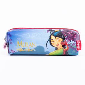 Estojo Escolar Feminino Mulan Vermelho