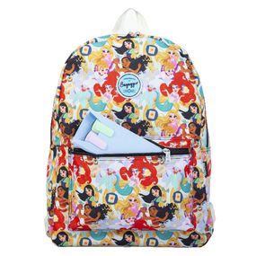Mochila Feminina Disney Princesas Branca