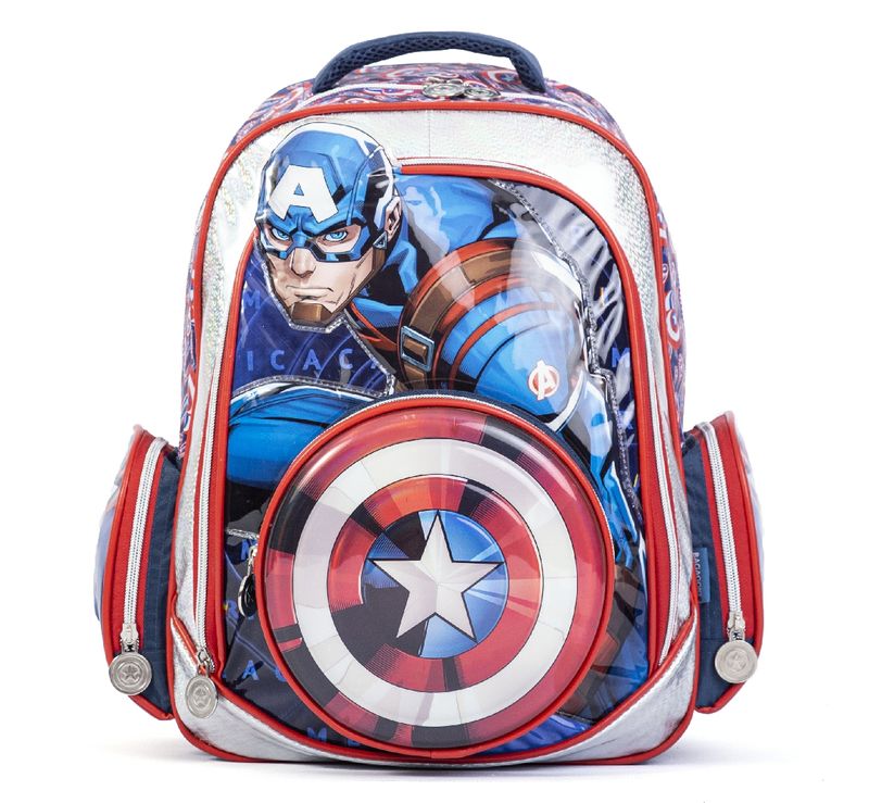 0229485030001Mochila-Escolar-Masculina-Marvel-Capitao-America