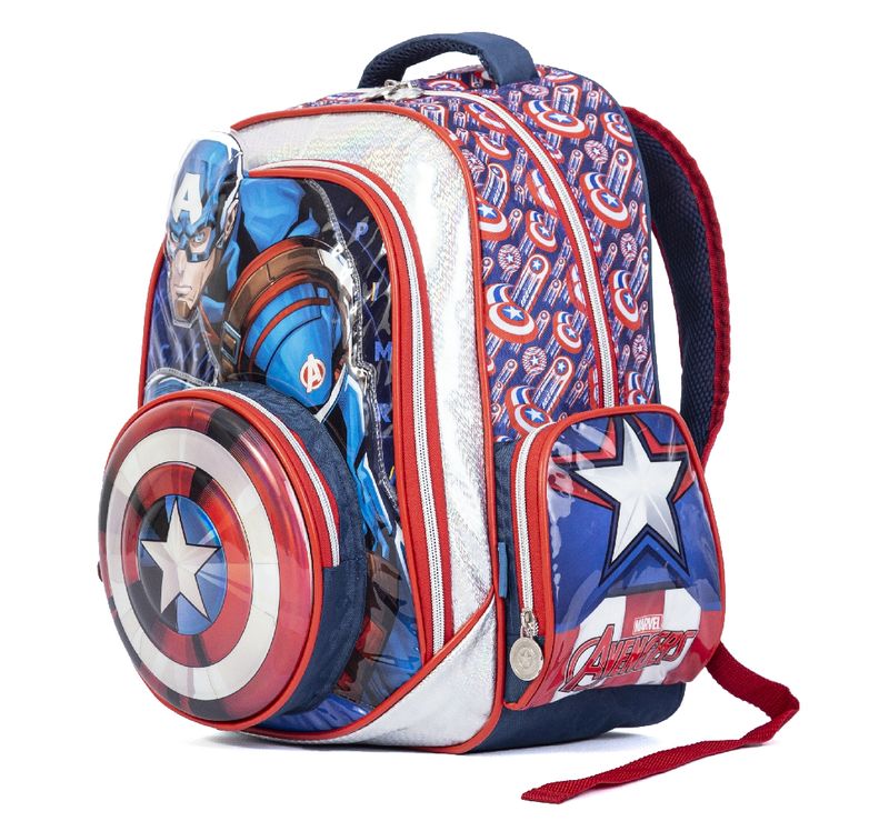 0229485030001Mochila-Escolar-Masculina-Marvel-Capitao-America