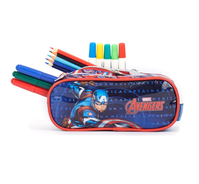 Estojo-Escolar-Masculino-Capitao-America-163908030001