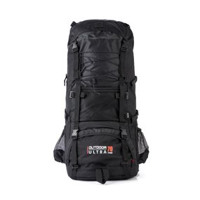 Mochila Camping Outdoor Ultra 70L Preta
