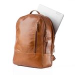 Mochila Masculina de Couro para Notebook Arpoador Caramelo0232906152001--4-