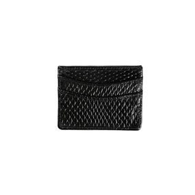 Kit Carteira Masculina e Porta Cartão de Couro SwissOne Preta