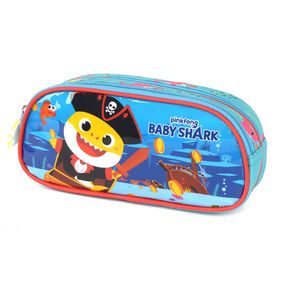 Estojo Escolar Feminino Baby Shark