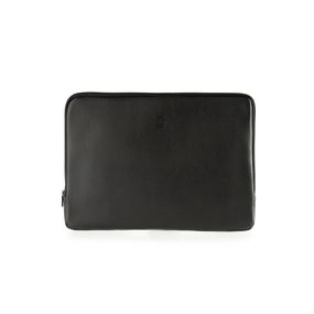 Porta  Notebook de Couro Gávea II Preto