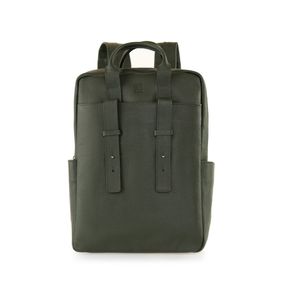 Mochila Masculina de Couro para Notebook Gávea II Verde