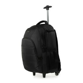Mochila Masculina Grande Executiva Com Rodas para Notebook City Safe Preta