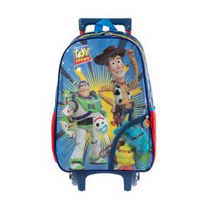 Mochila Escolar Masculina de Rodinhas Toy Story