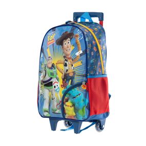 Mochila Escolar Masculina de Rodinhas Toy Story