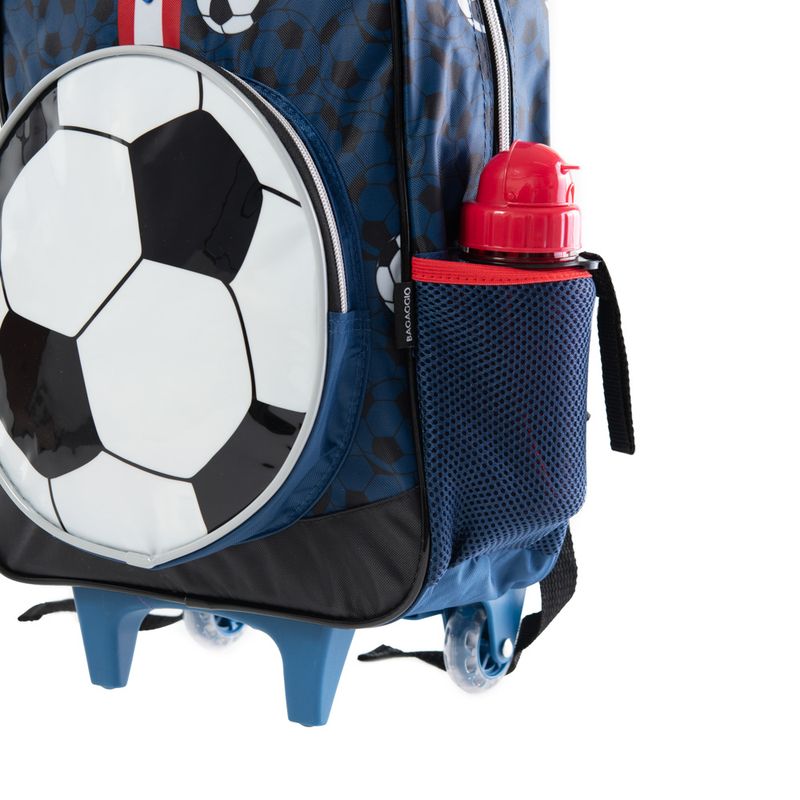 Mochila Bagtrotter 38cm Poliéster Mochila Escolar Con Ruedas