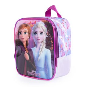 Lancheira Infantil Feminina Frozen Lilas