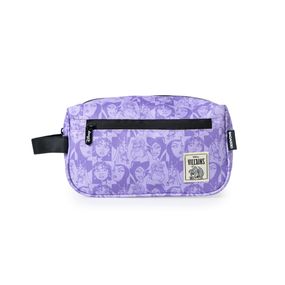 Necessaire Viagem Feminina Vilãs Faces Lilas