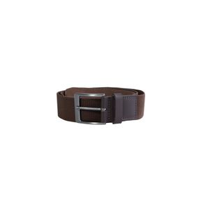 Cinto Masculino de Couro 40mm Elástico Cafe 90