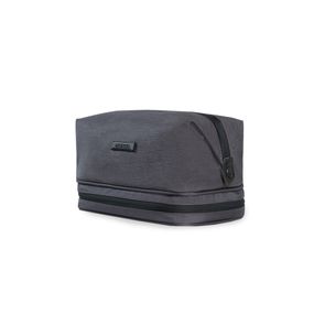 Necessaire Viagem Masculina Poliéster 2 Divisórias Metropolitan Cinza