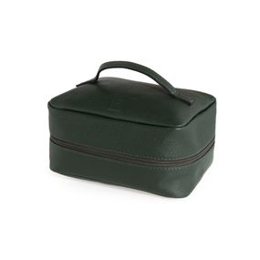 Necessaire Viagem Masculina de Couro Gavea Verde