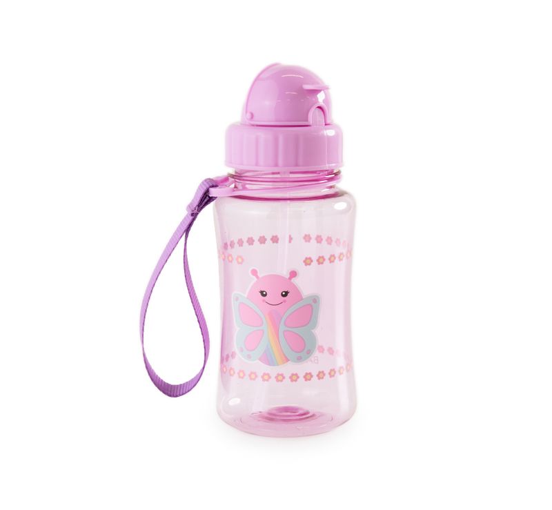 0160906560001---GARRAFA-INFANTIL-350ML-BORBOLETA-COM-CANUDO--1-