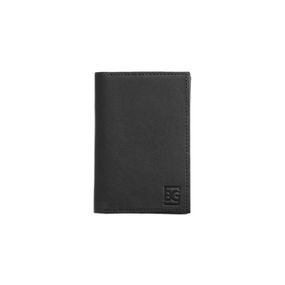 Carteira Masculina Slim de Couro Vertical com RFID Street Preto