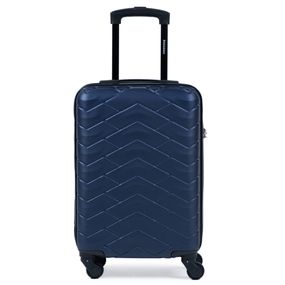 Mala de Bordo 10 kg Abs 4 Rodas Alaska    Azul Escuro