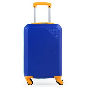 Mala Infantil de Bordo 10 kg ABS 4 Rodas BG Kids Azul
