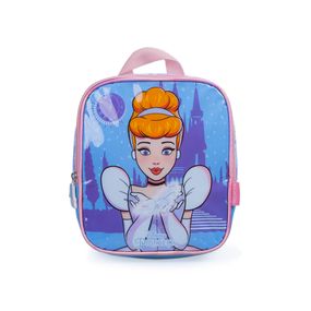 Lancheira Escolar Feminino Disney Cinderela Azul