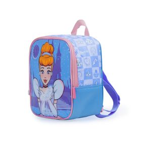 Lancheira Escolar Feminino Disney Cinderela Azul