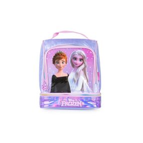 Lancheira Escolar Feminina Frozen Premium Lilás