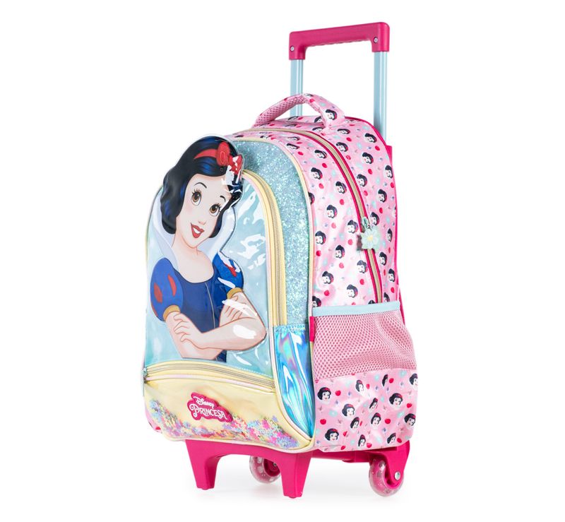 0226644676001---MOCHILA-C-2-RODAS-BRANCA-DE-NEVE-24P--ROSA-CLARO-U--2-