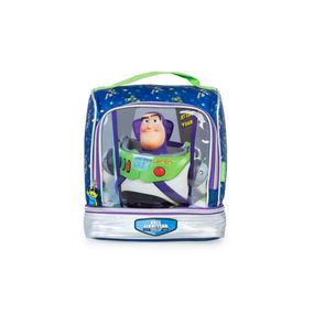 Lancheira Escolar Masculina Toy Story Buzz Lightyear Azul Escuro Premium
