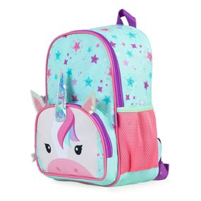 Mochila Infantil Pets Unicórnio Verde Claro