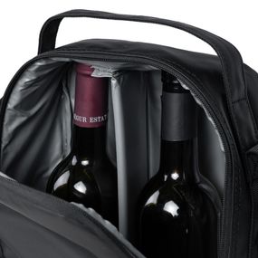 Porta Vinho Wine Bag Para 2 Garrafas Advanced Preto