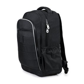 Mochila Escolar Juvenil Masculina Color Block II Preto