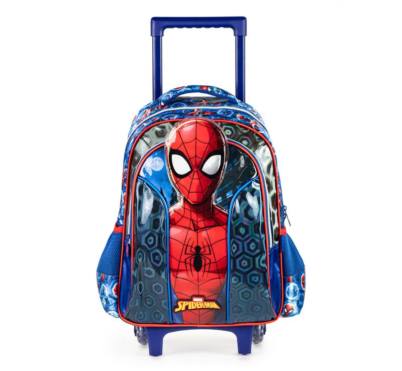 0226656035001---MOCHILA-C-2-RODAS-HOMEM-ARANHA-24P--AZUL-ESCURO-U00001