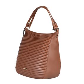 Bolsa de Ombro Feminina Carolina Caramelo