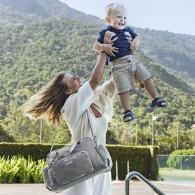 Bolsa Maternidade Totti Cinza