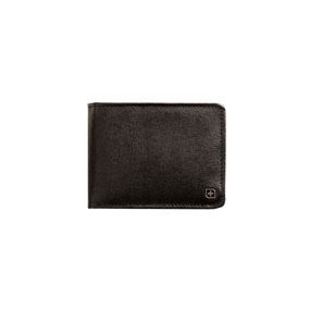 Carteira Masculina de Couro SwissOne Preto