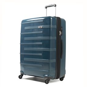 Média Polipropileno 4 Rodas Zíper Antifurto SwissOne Montreux Azul