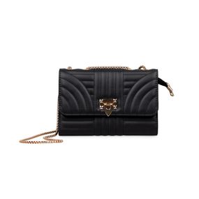 Bolsa Transversal Pequena Feminina Amelia Preta