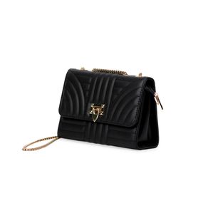 Bolsa Transversal Pequena Feminina Amelia Preta