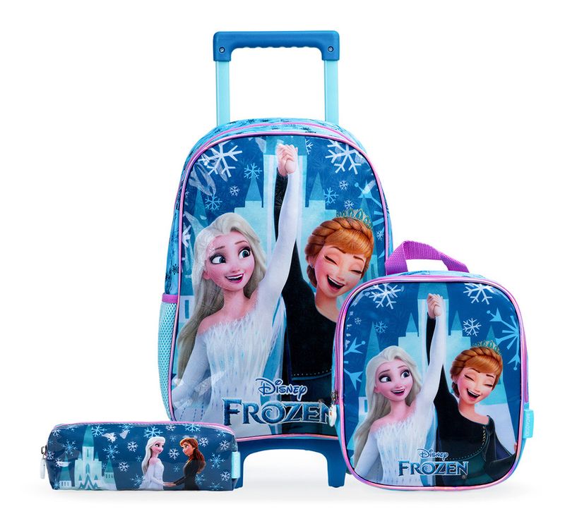 016088803000101525710300010226650030001---Kit-Mochila-Escolar-Feminina-Com-Rodinhas-Frozen-Com-Lancheira-E-Estojo-Azul--1-