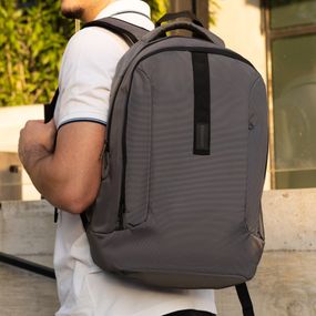 Mochila Masculina Millenium para Notebook  Cinza