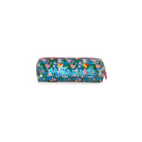 Estojo Escolar Feminino Disney Moana Rosa