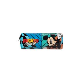 Estojo Escolar Masculino Mickey Azul