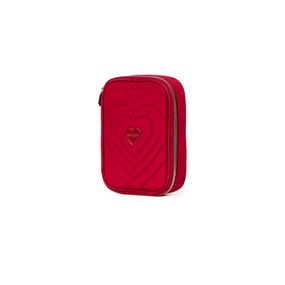 Estojo Box Feminino Grande BG Girl Vermelho