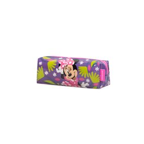 Estojo Escolar Feminino Médio Minnie Rosa