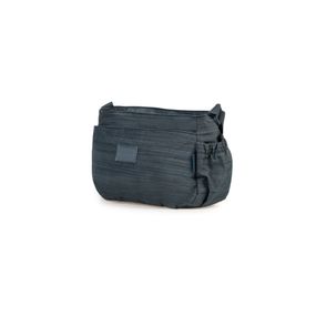 Bolsa Feminina Transversal Pequena Crinkle Chic Azul Escuro