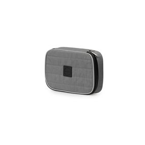 Estojo Box Masculino Grande Color Block Cinza